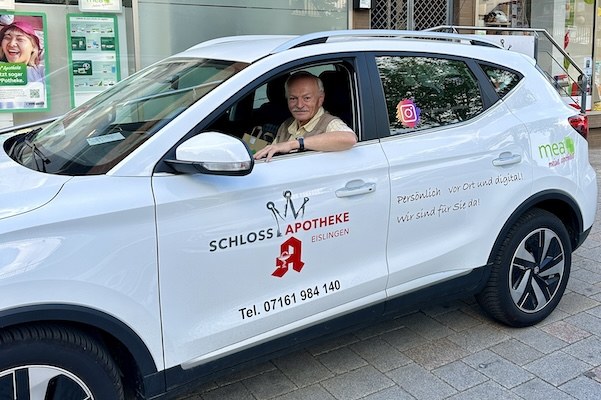 Botendienst der Schloss-Apotheke Eislingen